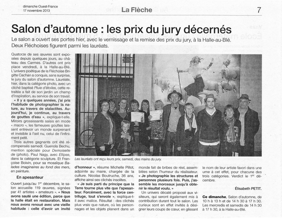 Ouest-France nov 2013
